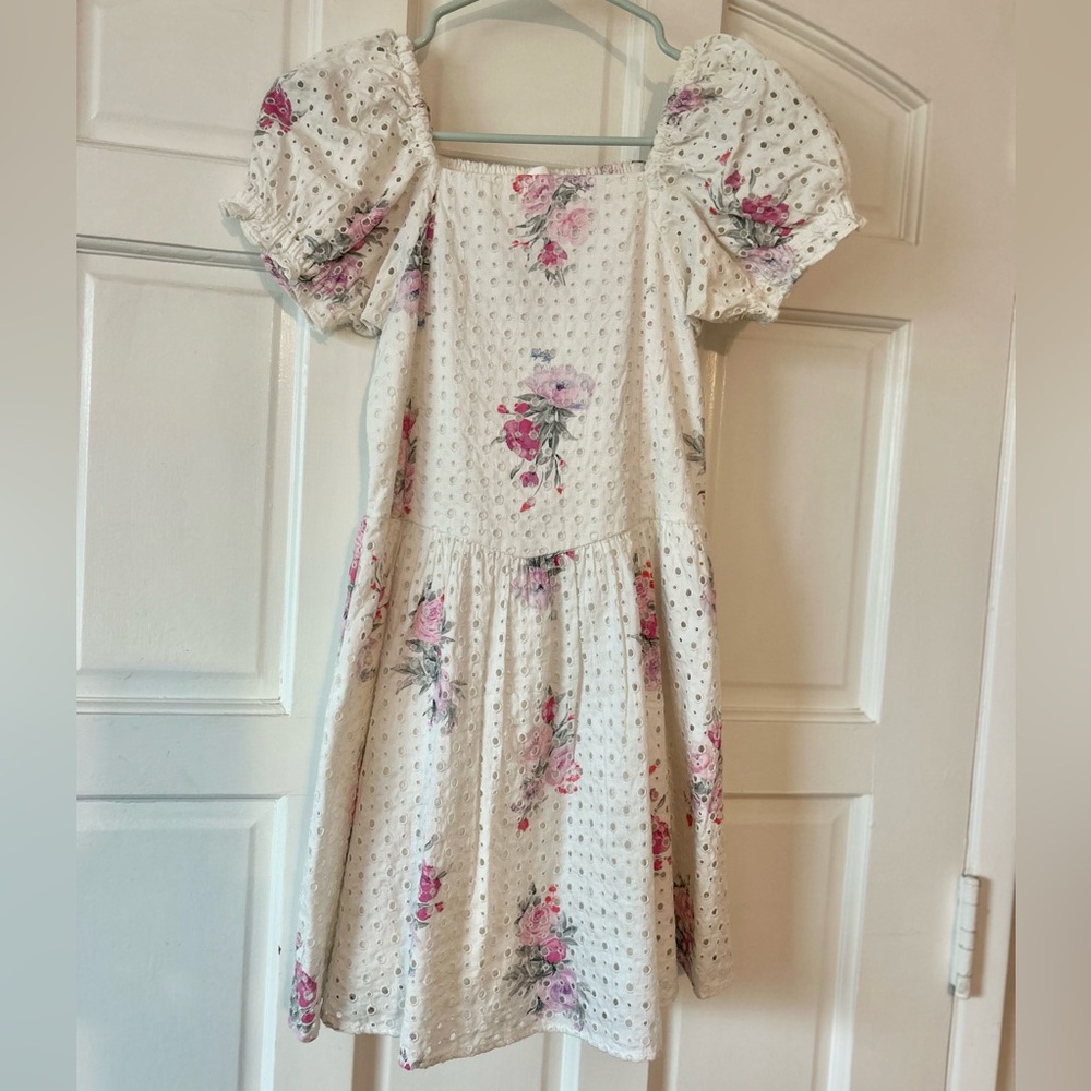 NWOT LoveShankFancy Floral Puff Sleeve Dress
